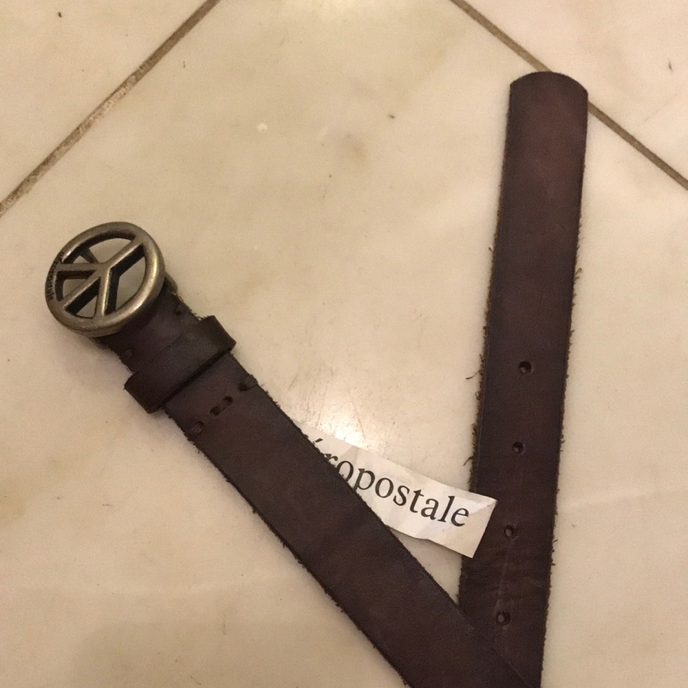 Aeropostale leather belt